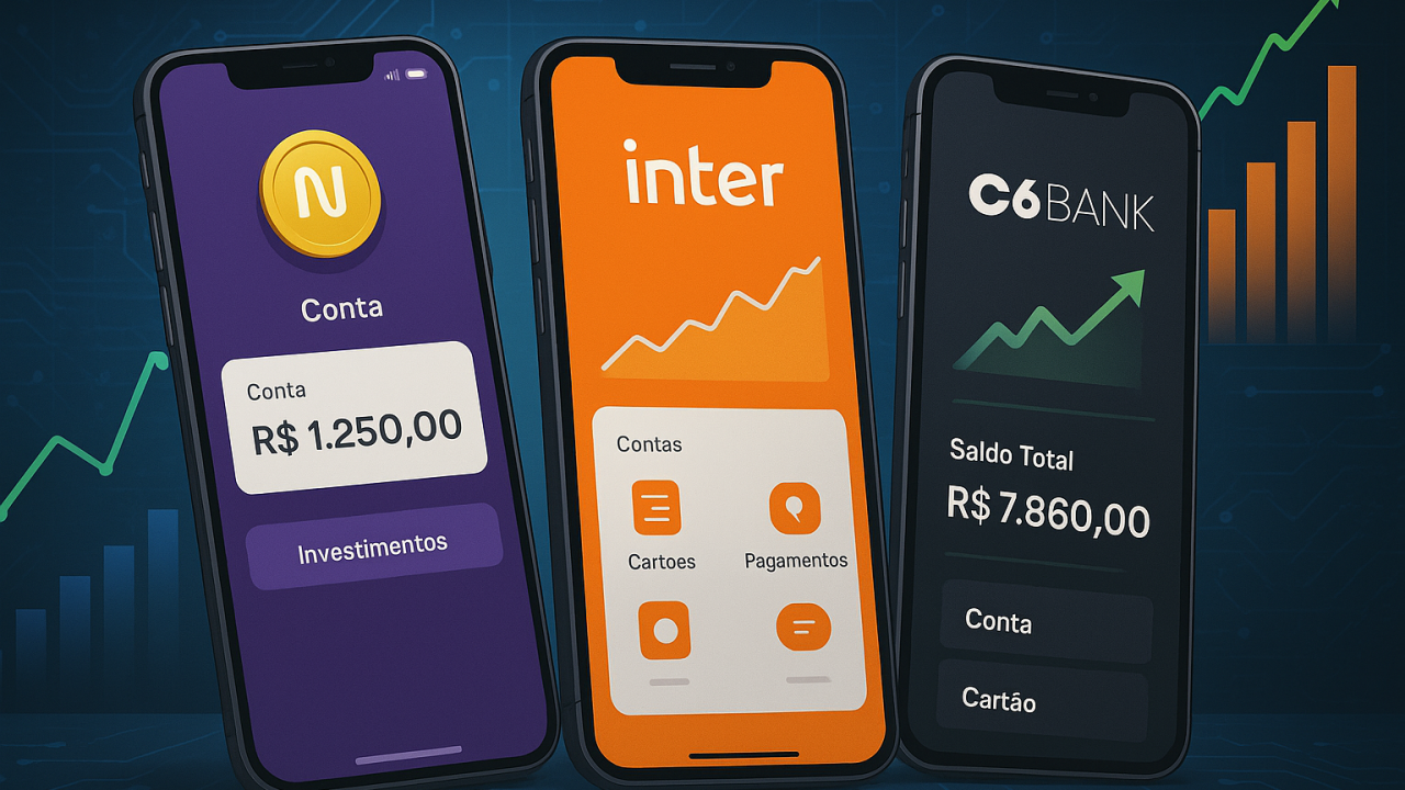 Fintechs e bancos digitais em 2025 — como a revolução financeira está transformando o Brasil